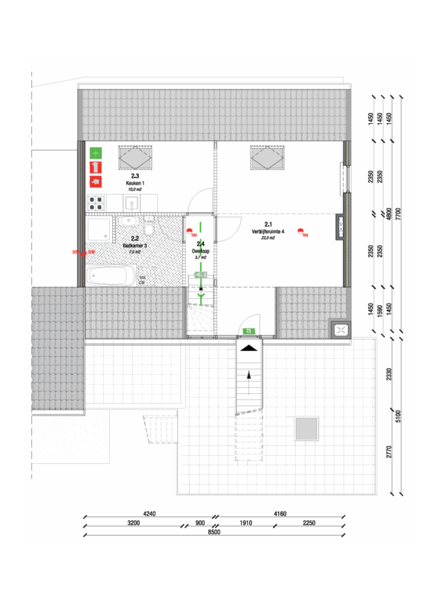 Plattegrond plein 1923 4