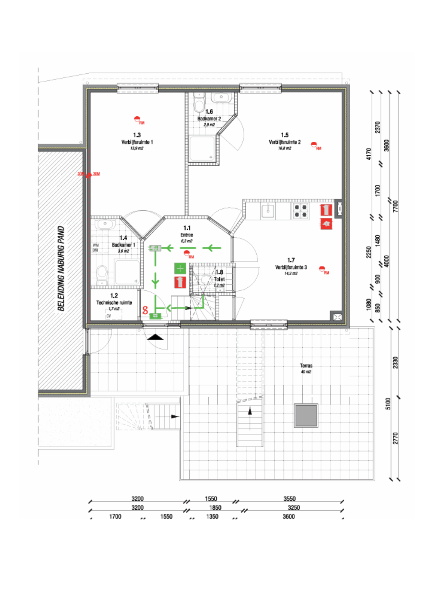 Plattegrond plein 1923 4